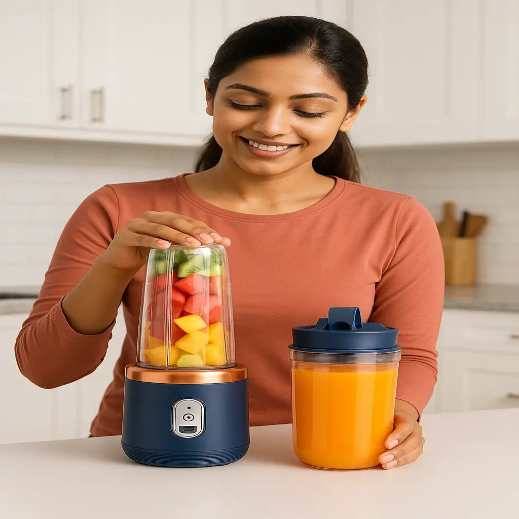 All-in-One Portable Juicer & Blender - Smoothies in Seconds