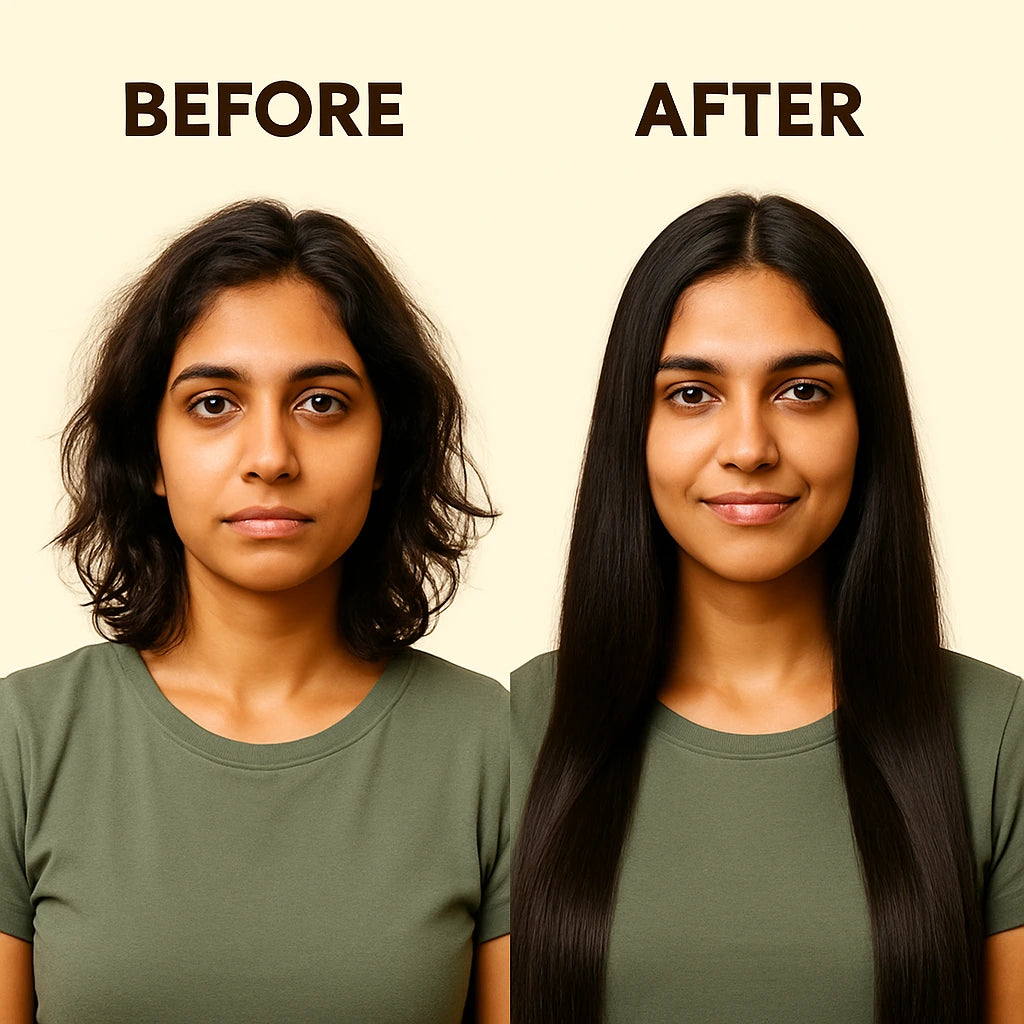 Hair Regrowth Oil & Hair growth Shampoo (Free)