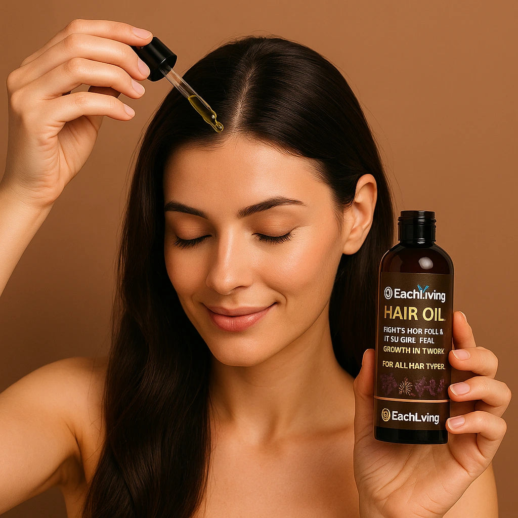 Hair Regrowth Oil & Hair growth Shampoo (Free)