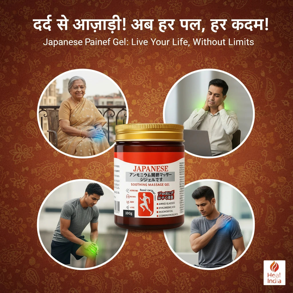 Japanese Pain Relief Gel for Joints & Muscle Pain BUY 1 GET 1 FREE