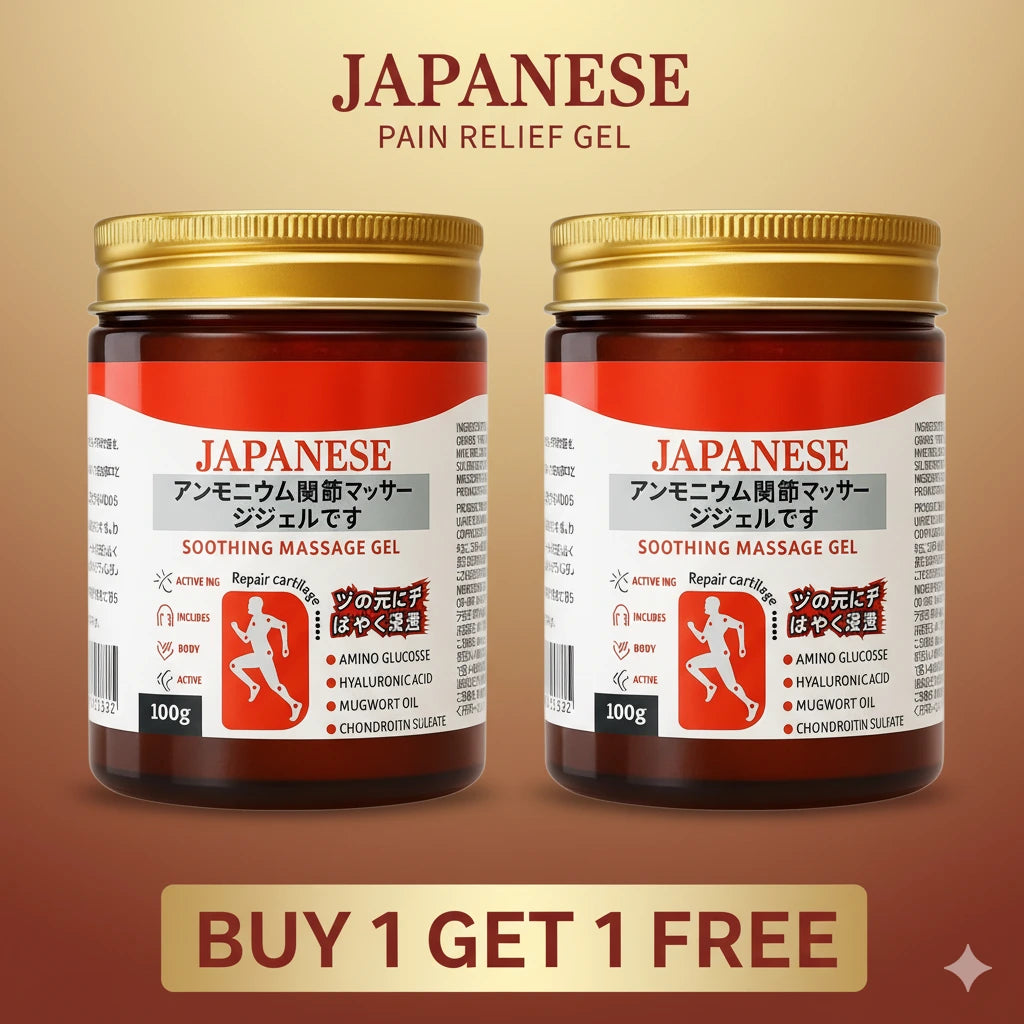 Japanese Pain Relief Gel for Joints & Muscle Pain BUY 1 GET 1 FREE