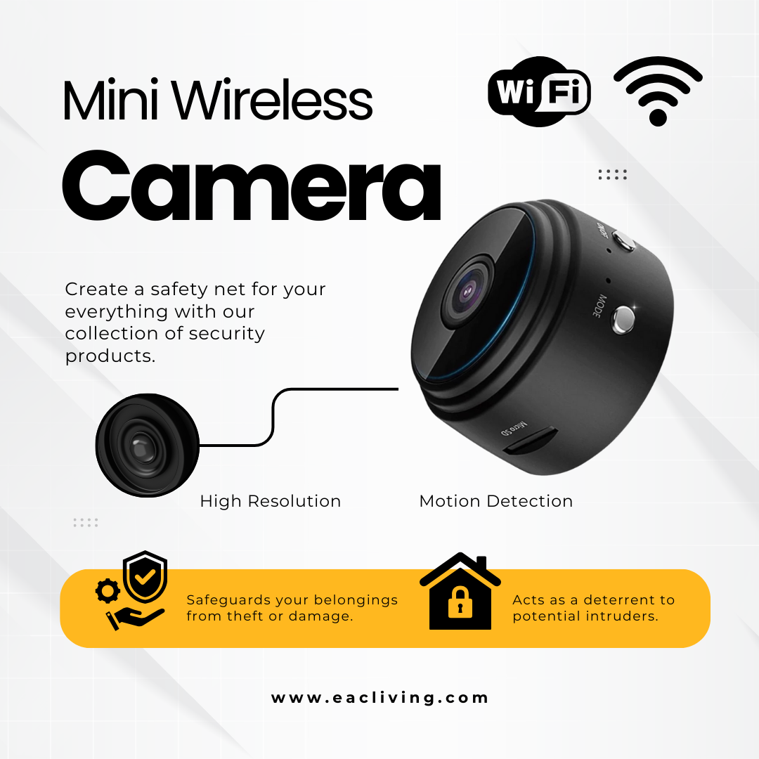Wi-Fi Mini Wireless Camera 1080p HD Quality