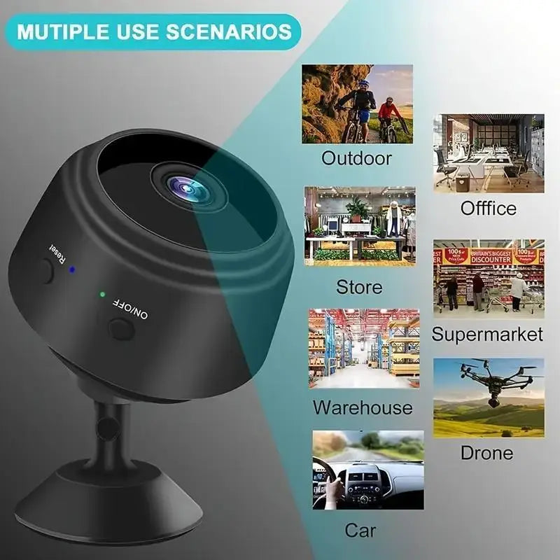 Wi-Fi Mini Wireless Camera 1080p HD Quality
