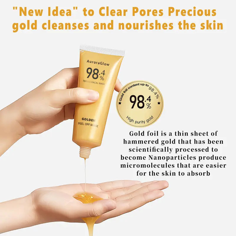 Beilingmei Pure Gold Peel-Off Mask - BUY 1 GET 1 FREE