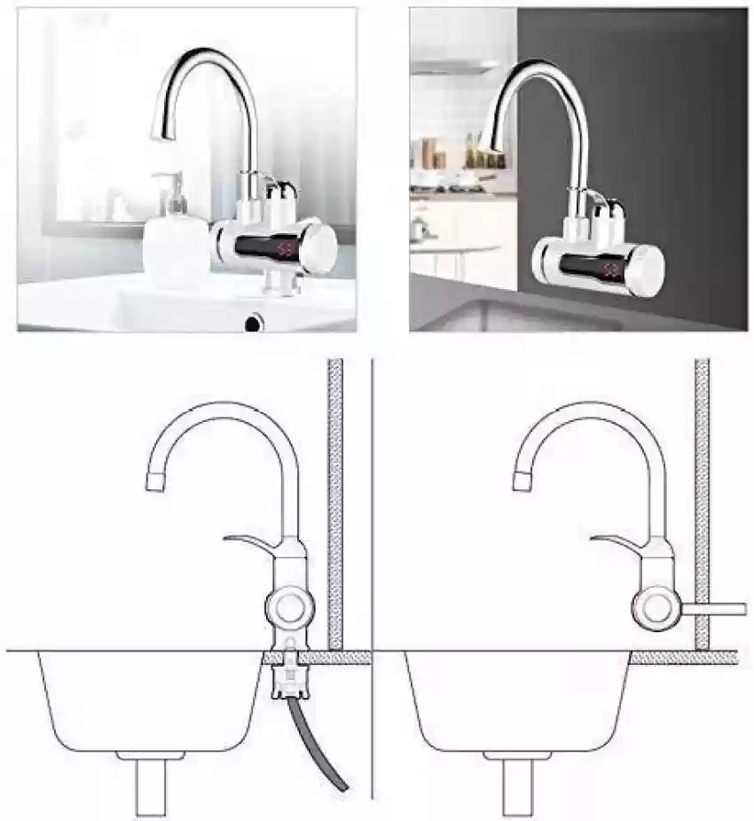 Electric Hot Water Tap Faucet