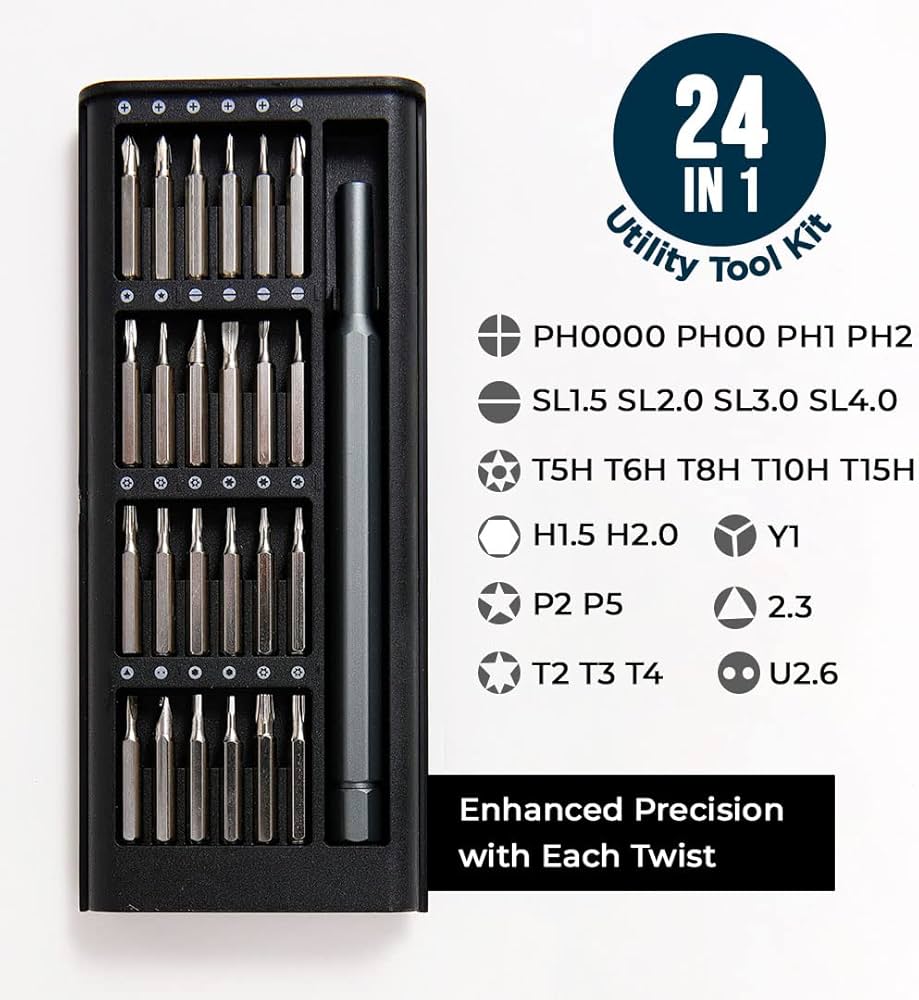 24 Pieces Precision Screwdriver Set