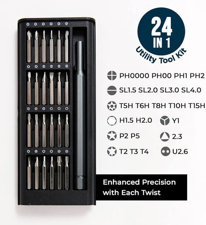 24 Pieces Precision Screwdriver Set