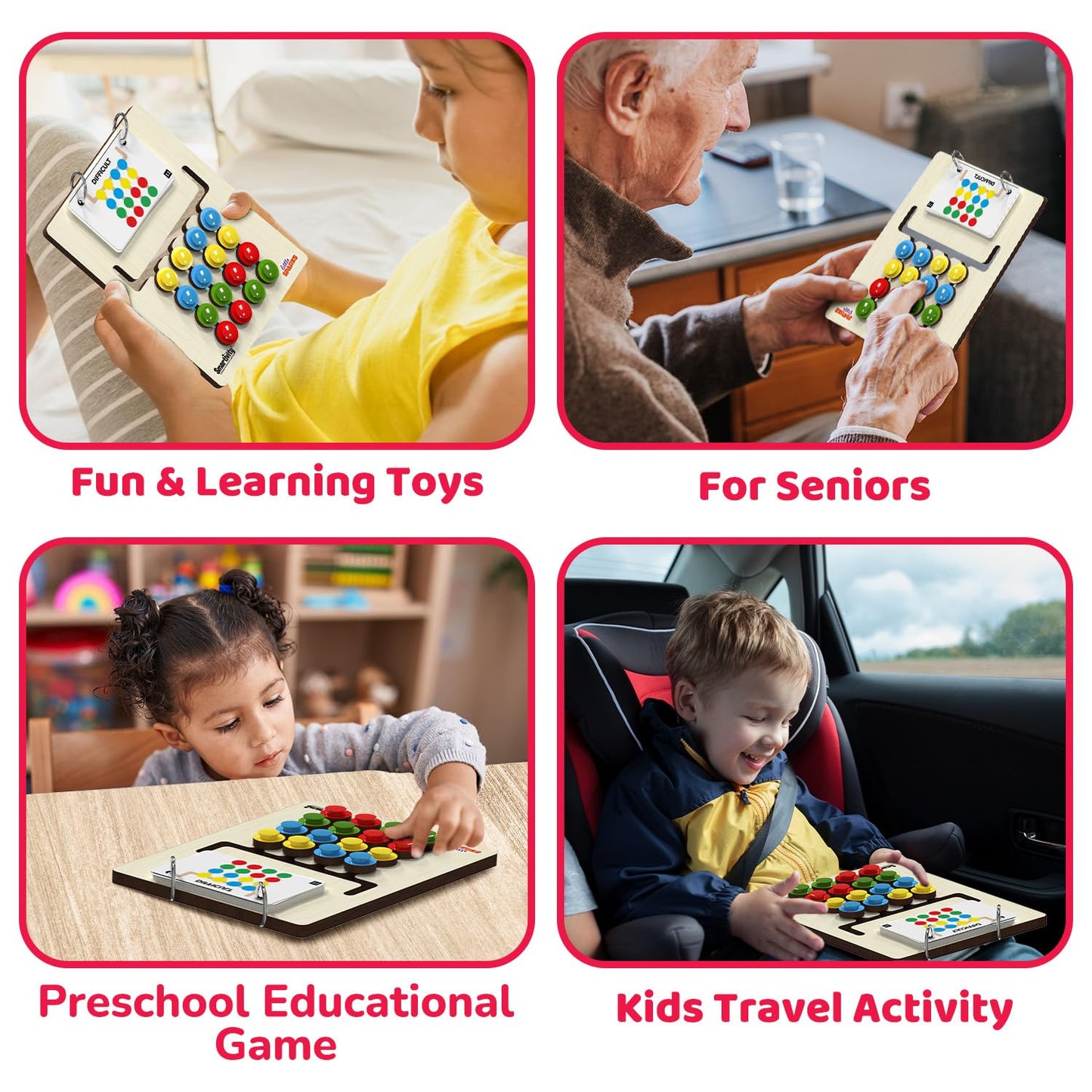 Smartivity™ Montessori Color & Pattern Matching Educational Puzzle