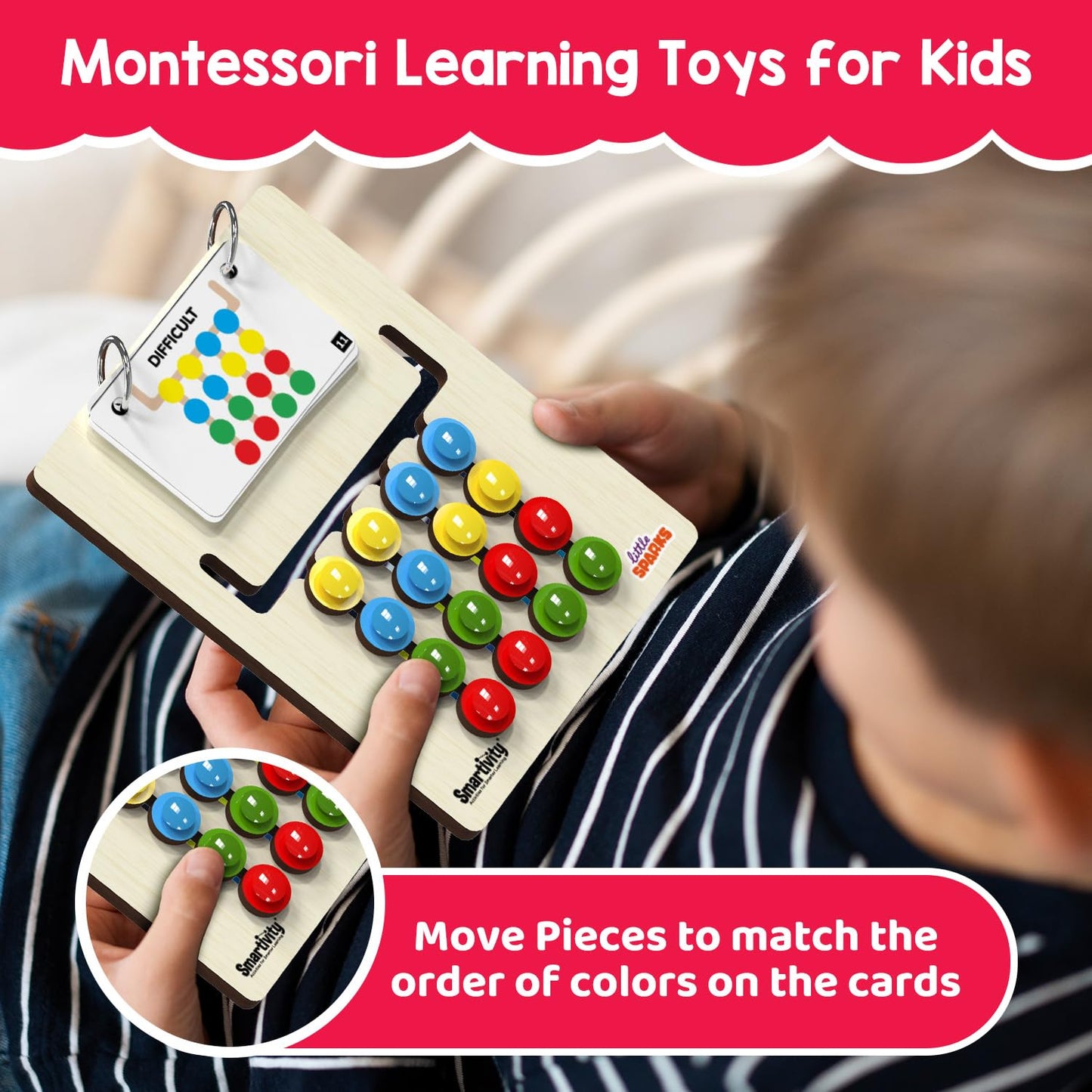 Smartivity™ Montessori Color & Pattern Matching Educational Puzzle