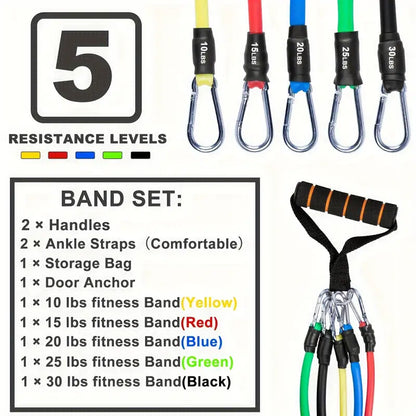 FitLoop™ Power Resistance Bands Set for Body Transformation