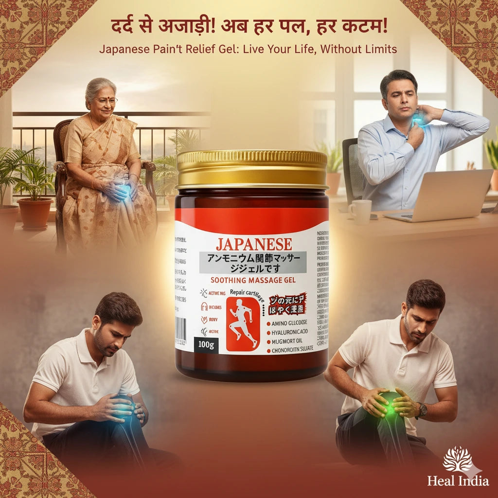 Japanese Pain Relief Gel for Joints & Muscle Pain    BUY 1 GET 1 FREE