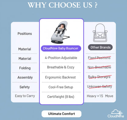 Cloudnine™ Baby Bouncer Rocking Chair