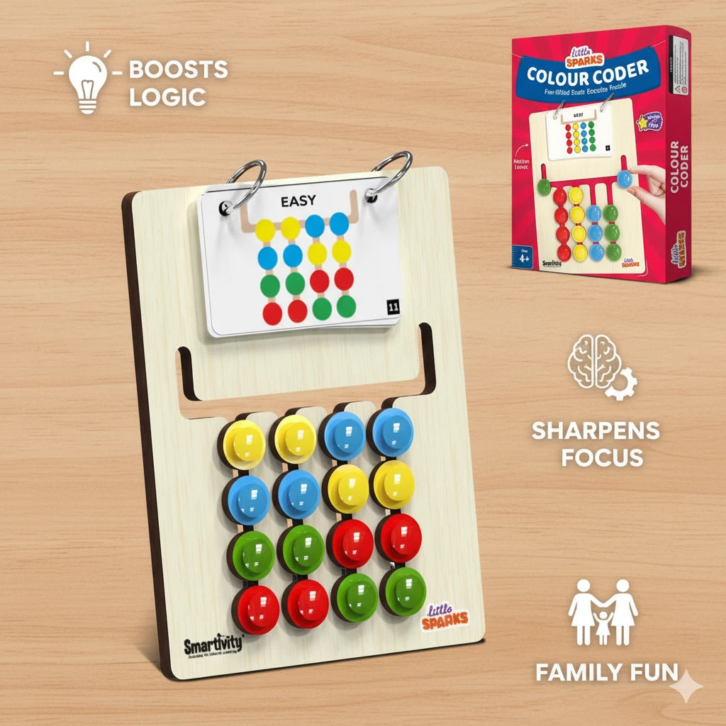 Smartivity™ Montessori Color & Pattern Matching Educational Puzzle