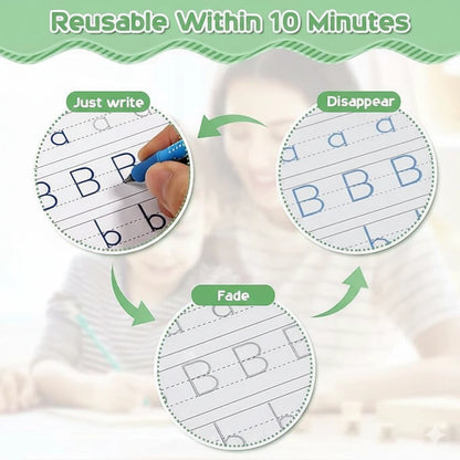 CleverKid™ Brain Development Magic Practice Copybooks Set of 4