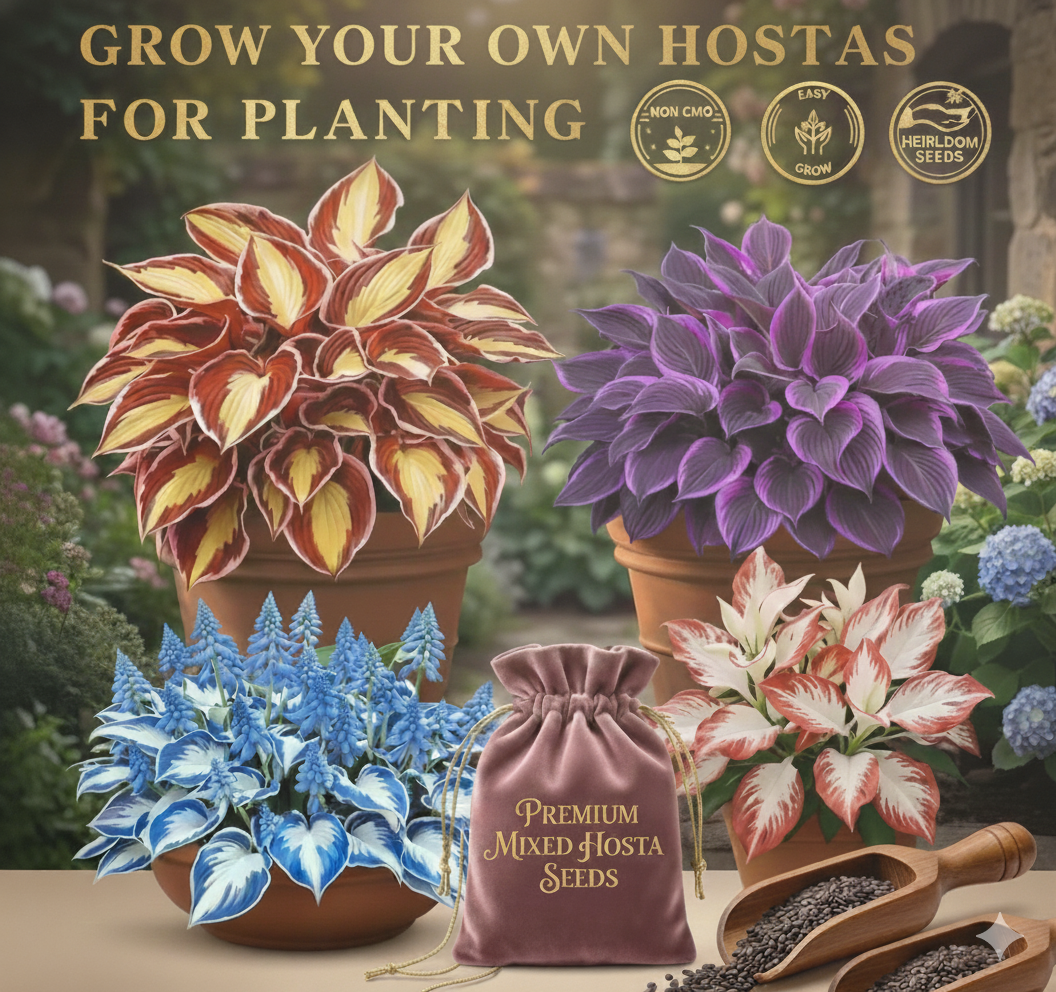 EachLiving™ GardenGlow Rare Premium Hosta Seeds Blend