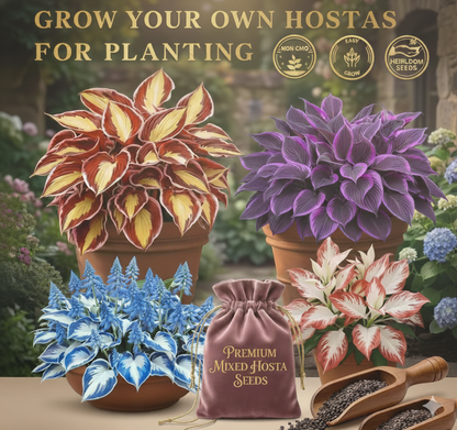 EachLiving™ GardenGlow Rare Premium Hosta Seeds Blend