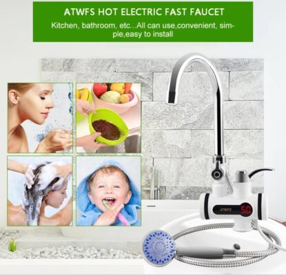 Electric Hot Water Tap Faucet