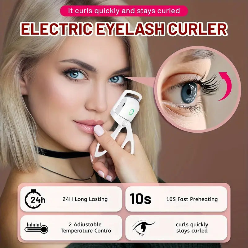 Electric Heated Eyelash Curler