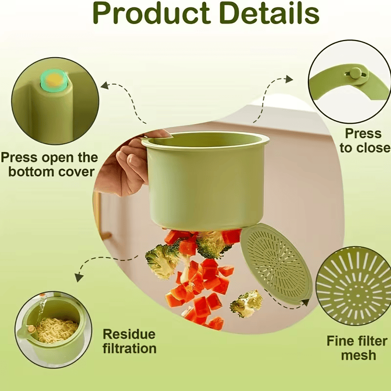 SmartPrep™ Multi-Purpose Kitchen Strainer Basket - Faster prep Cleaner kitchen