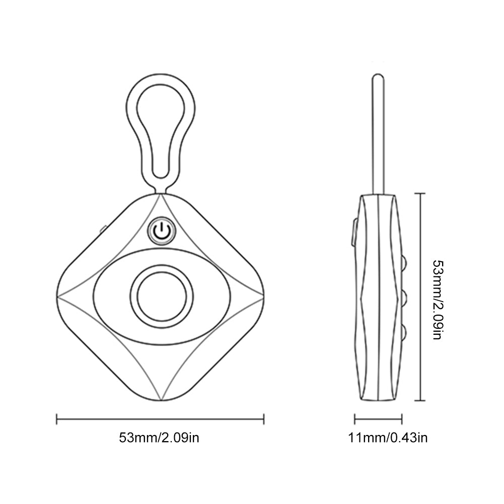 SpyShield™ Hidden Camera Detector With Free Keychain